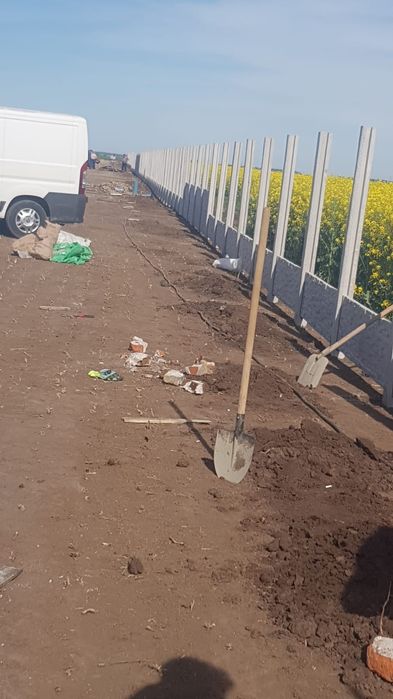 Reduceri garduri placi stâlpi din beton comprimat model Sofa