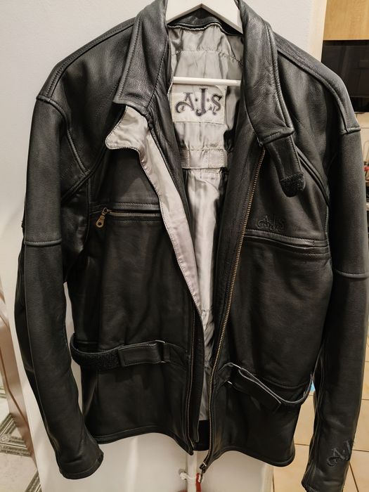 Geaca moto AJS, stare perfecta