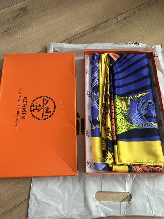 платок hermes ширина 100 см