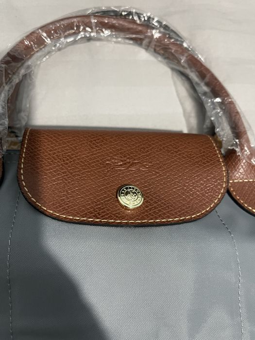 Longchamp Le Pliage S размер - Classic steel grey