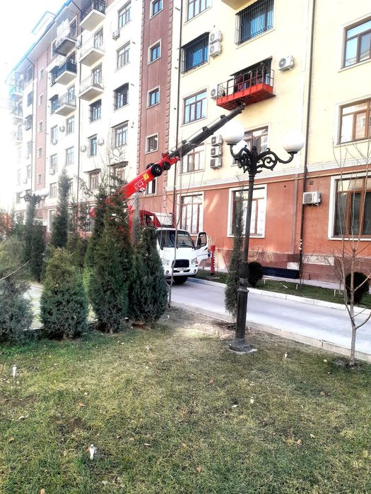 Avtovishka ijarasi foydalanish qulay avtolift автовышка вишка