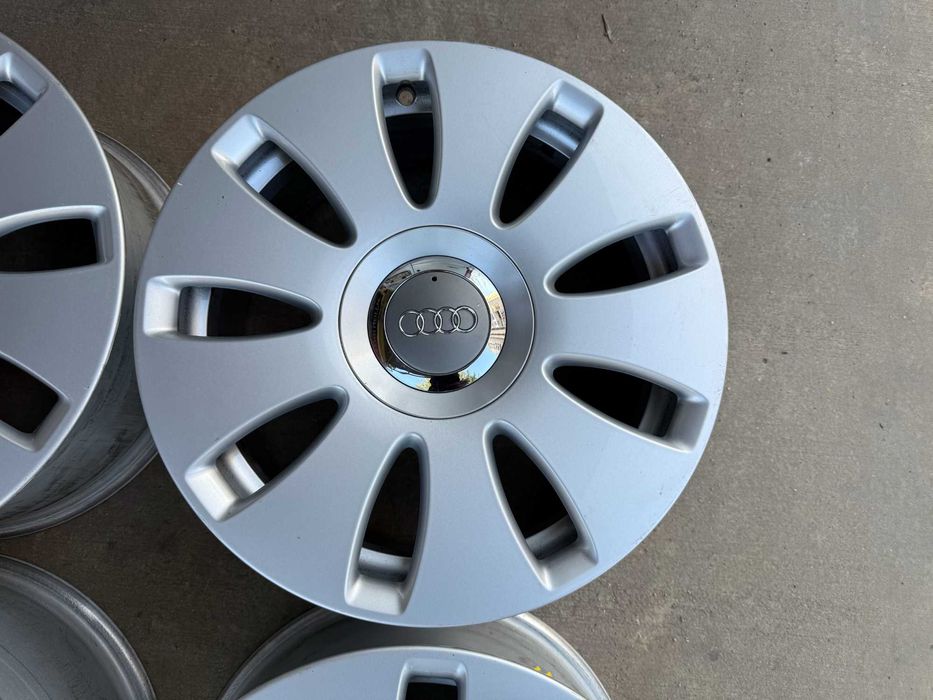 4 бр. оригинални алуминиеви джанти AUDI 16" 5x112 ф57.1, ET42, 7J.