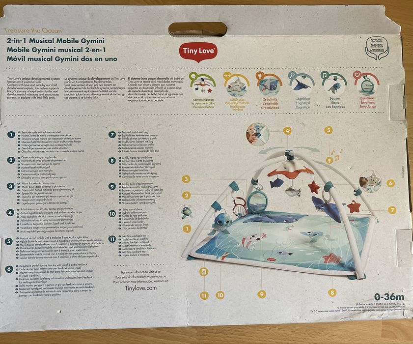 Активна гимнастика “Морско дъно” на Tiny Love