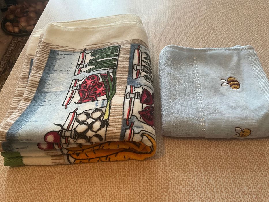 Полотенце для рук новое по 100тенг