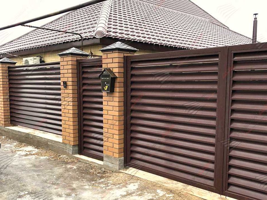 Забор жалюзи еврозабор