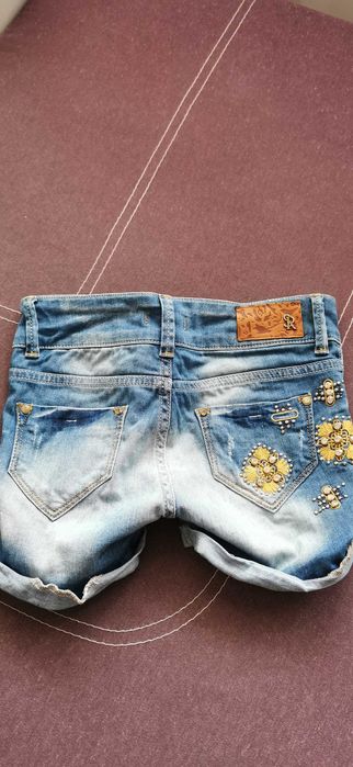 Дамски дънкови панталонки