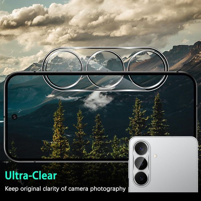 Стъклен протектор за камера за samsung galaxy s26+ plus