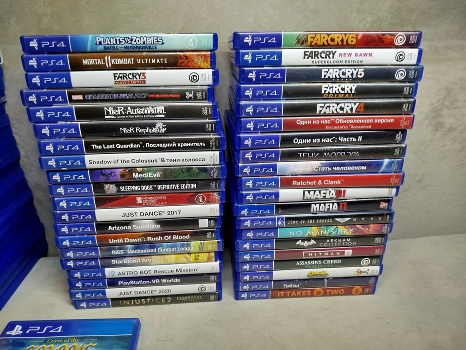 Диски на ps4 ps5 игры
