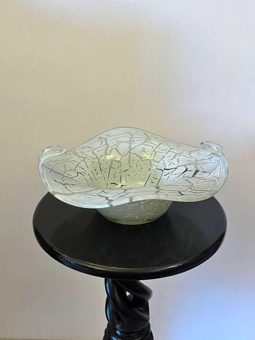 Fructiera centru de masa vechi cristal MURANO bibelouri bibelou