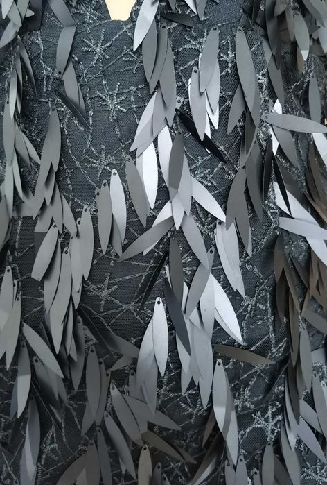 Черна дълга рокля