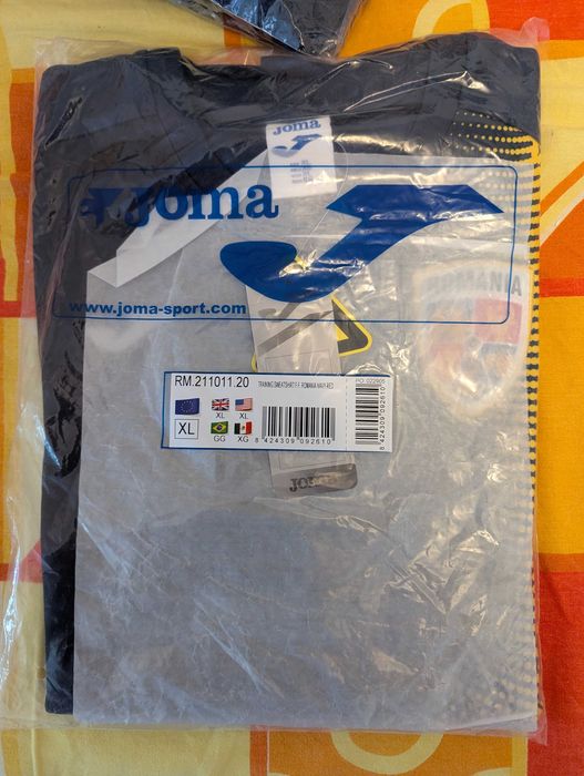 Bluza cu maneca lunga antrenament Romania Joma XL