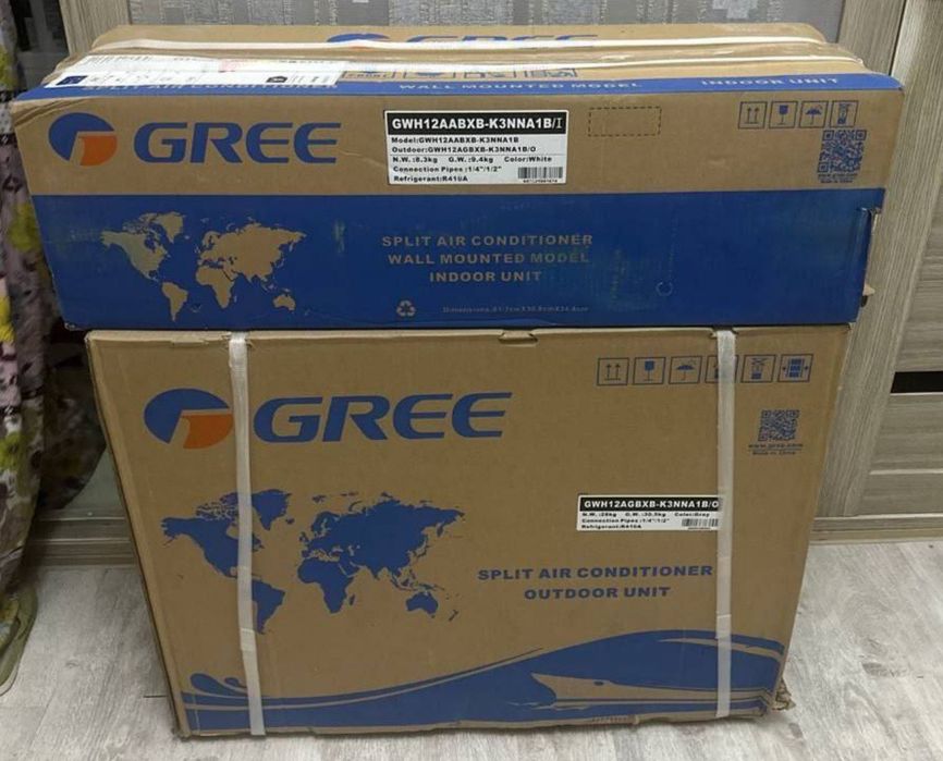 Кондиционер Gree (12) Inverter Model : Bora GWH12  Original Доставка