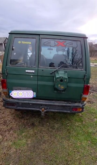 Toyota Land Cruiser 2.4td fara acte pt piese