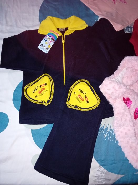 Голям лот дрехи за момиче, нови, размер 110-122