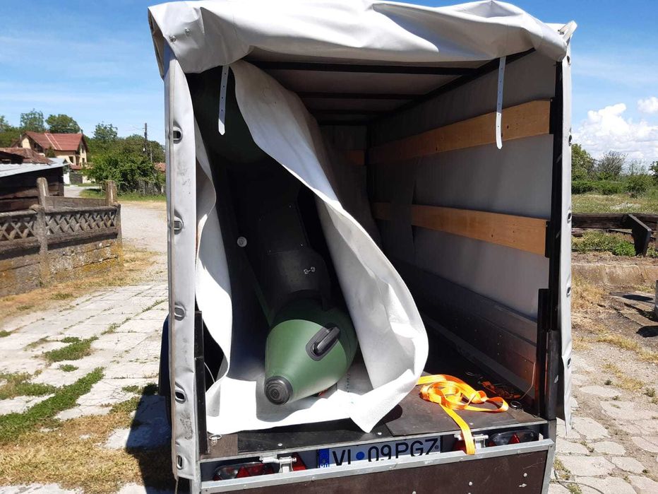 Barca gonflabila Kolibri+motorHonda BF2.3cizma scurta(unic proprietar)