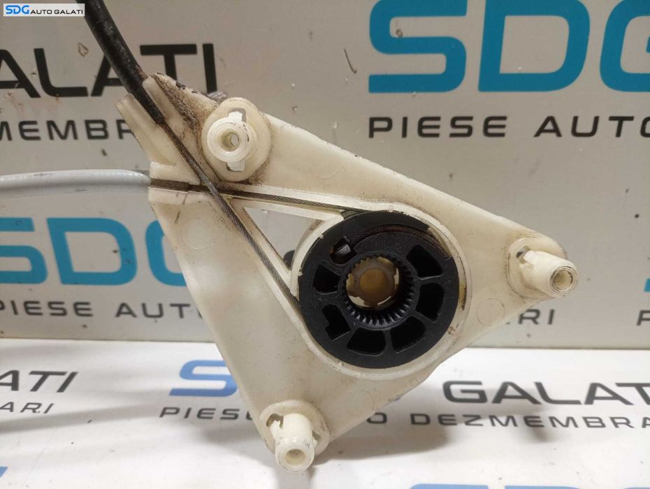 Macara Electrica pentru Geam Usa de la Portiera Stanga Spate Volkswagen Polo 6R 2010 - 2014 [M5025]