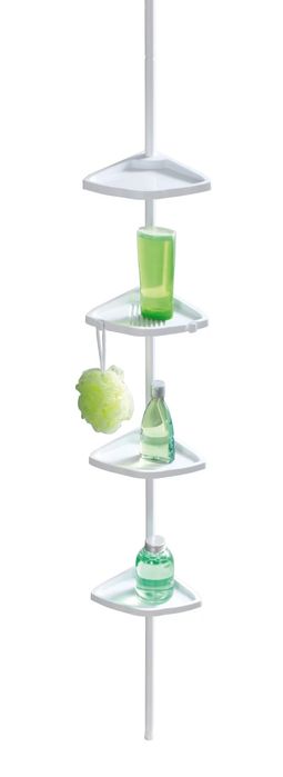 Etajera baie, coltar telescopic
