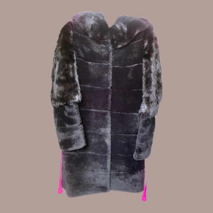 Шуба комбинированная