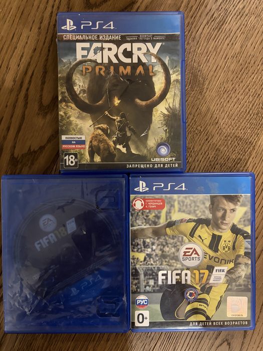 Продажа игр на PS4