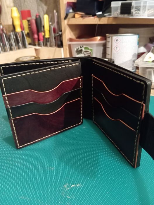 Portofel bărbătesc piele handmade