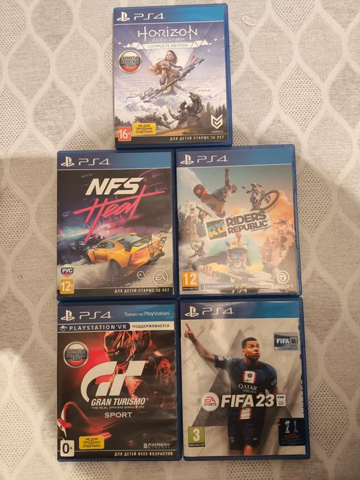 Диски на PS4 б/у