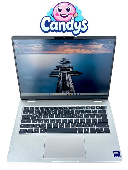 НОВ! Dell Pro 14 FHD Ultra 5 235U 32RAM 512SSD 2г. Гаранция!