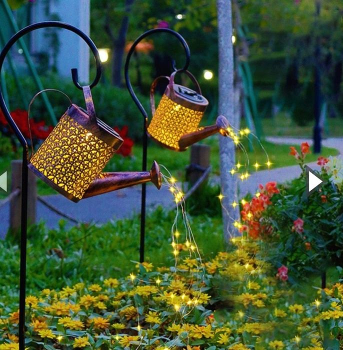 Градинска декоративна соларна лейка