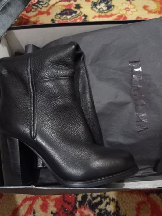 Сапоги женские, натуральная кожа