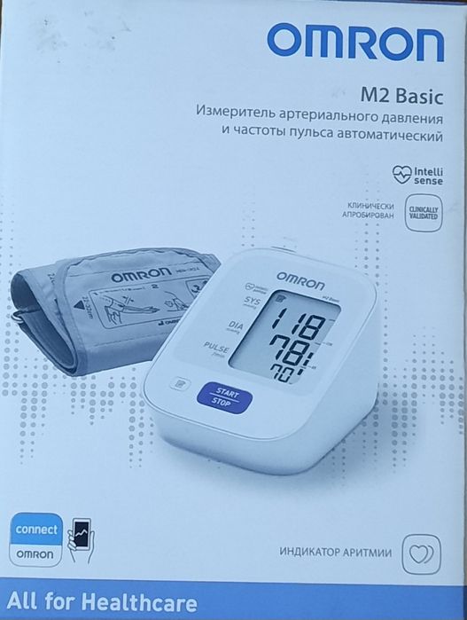 Тонометр OMRON M2 Basic на плечо автомат