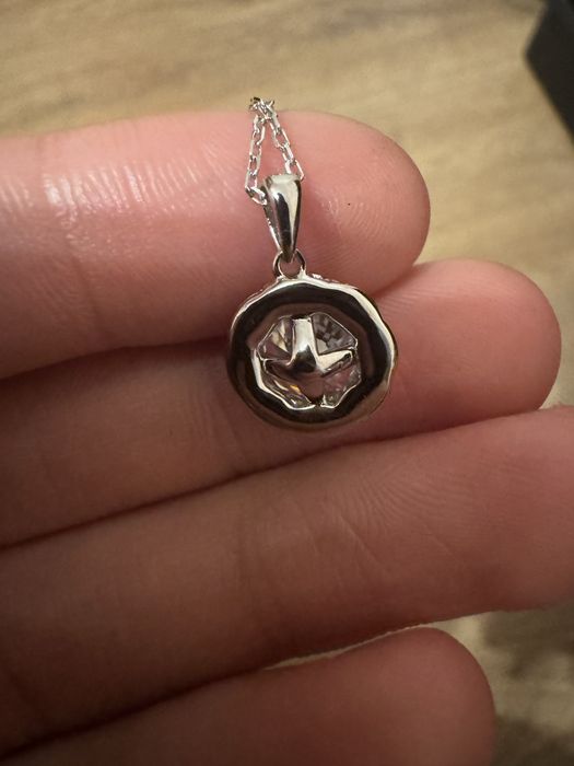 Colier diamant moissanite