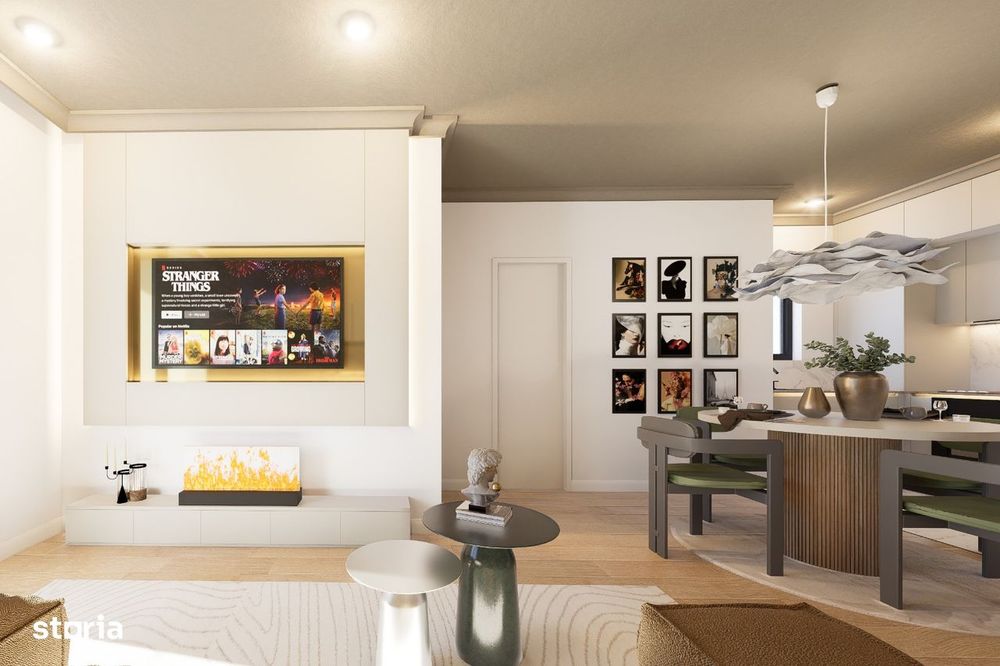 Apartament în bloc nou - ultrafinisat în Centru