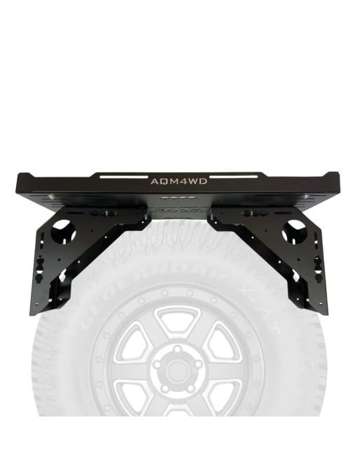 Suport multifunctional pentru accesorii pe roata de rezerva