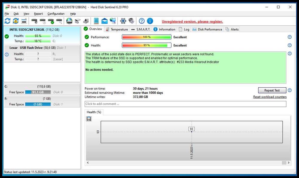 Kомпютър Dell 3050 Intel® Core™ i3-7100 8gb DDR4 Ssd -Забележка