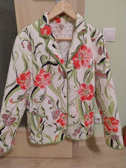 Geaca dama imprimeu floral
