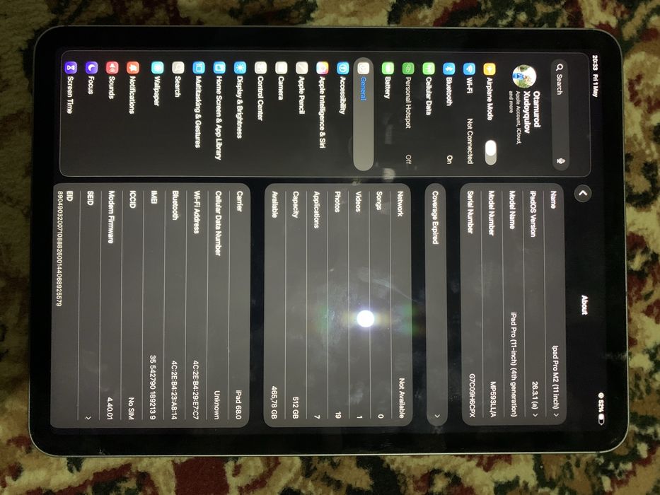 Ipad Pro 11 inch (M2)