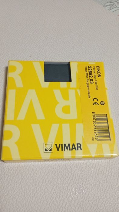 Vand rama ornament 2 module*4 metal mat antracite