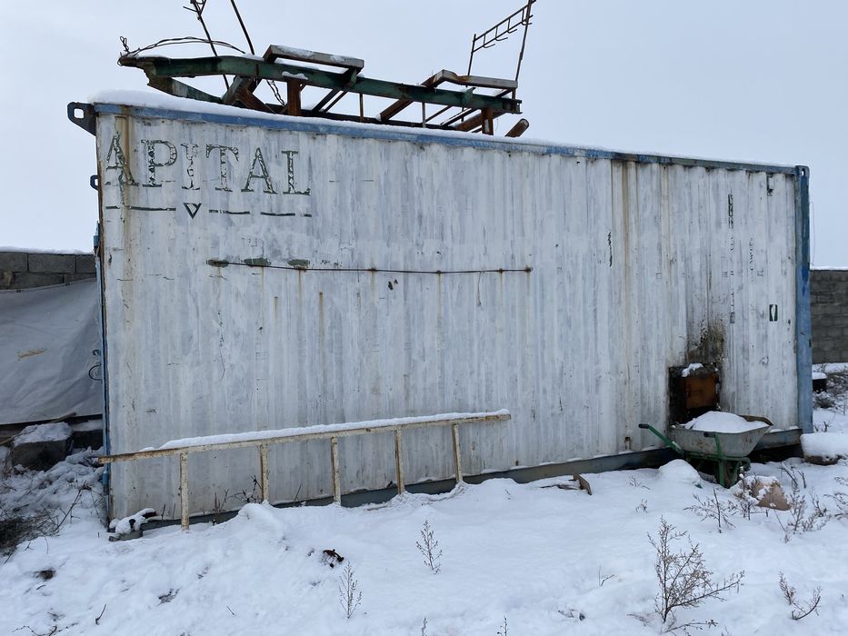 Баня из контейнера