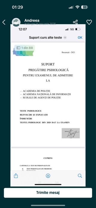 Teste psihologice sursa interna externa MAI ANP jandarmi pompieri