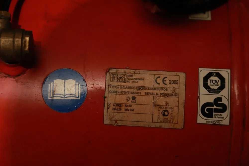 Компрессор Fini Amico 25 л, 1.1 кВт, 8 атм