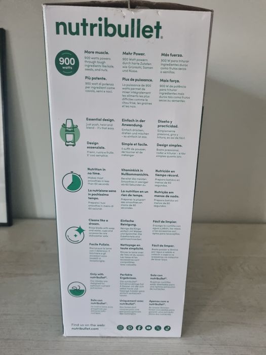 Nutribullet Pro900W Nou Sigilat