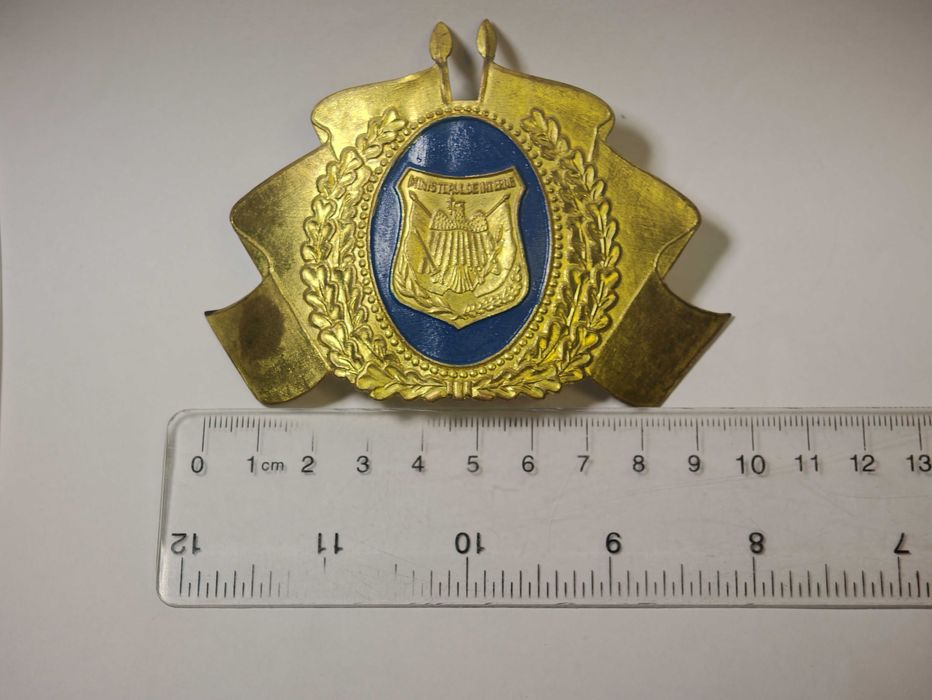 Emblemă / Insignă Caschetă Ministerul de Interne (MAI) politie