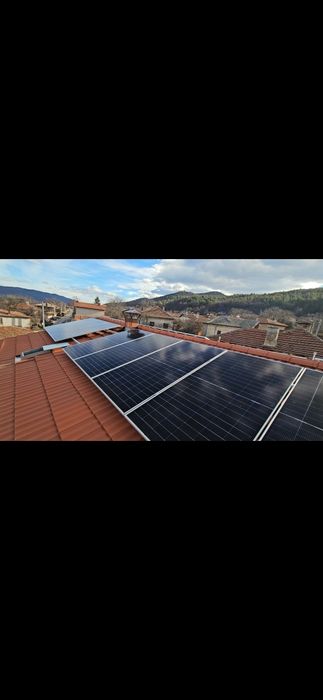 Монтаж на слънчеви и соларни панели - за топла вода и ток