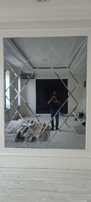 Zerkalo rombik mozaika, Зеркало ромбик мозаика