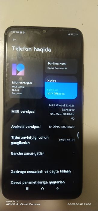 Redmi Piremim 9 A