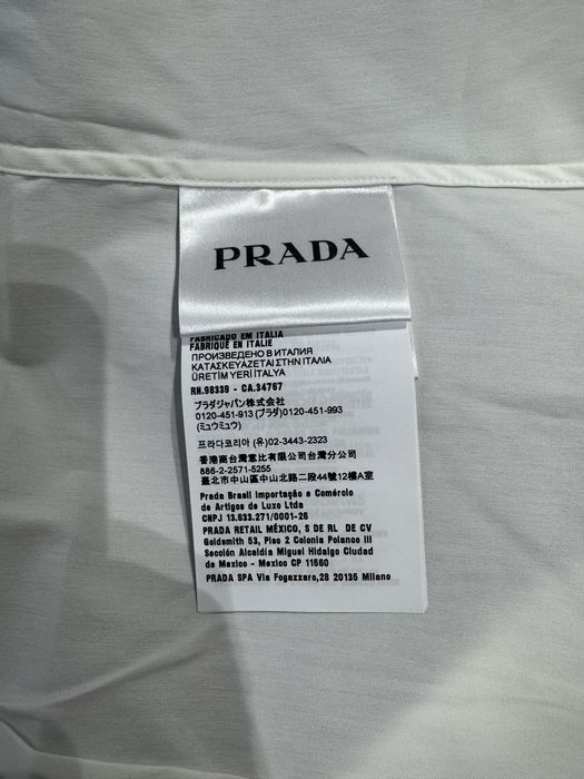 Рубашка prada 100оригинал