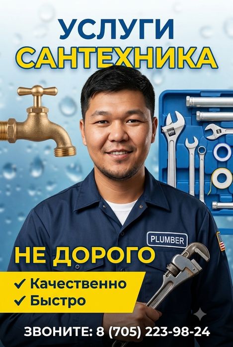 Услуги сантехника