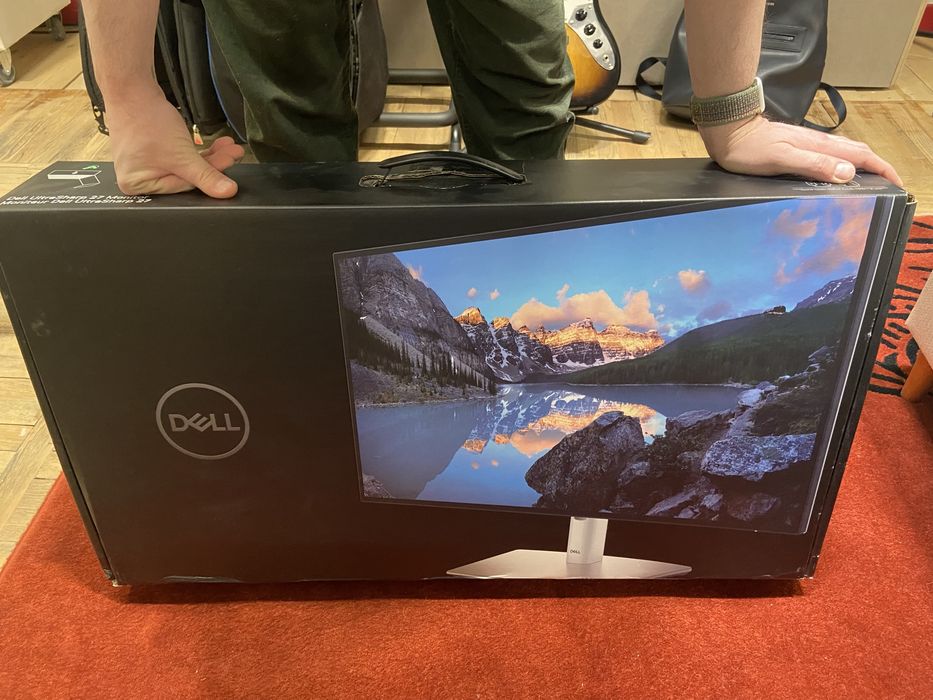 Монитор 27" DELL UltraSharp U2724D/210-BKVB серебристый