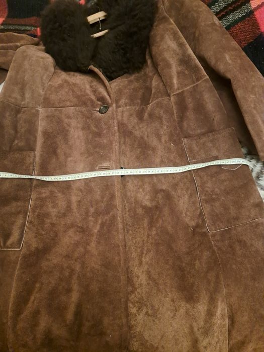 Cojoc damă din blană naturală + ghete damă piele naturală,  Vera Pelle