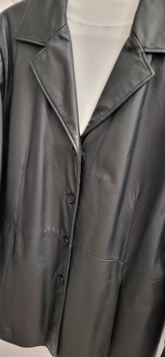 Блейзър от естествена мека кожа