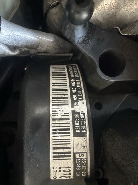 Двигател 2.0тди CBA engine 2.0tdi